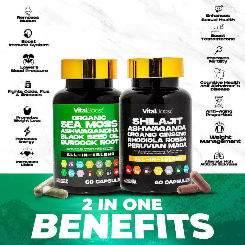 Shilajit & Sea Moss Bundle