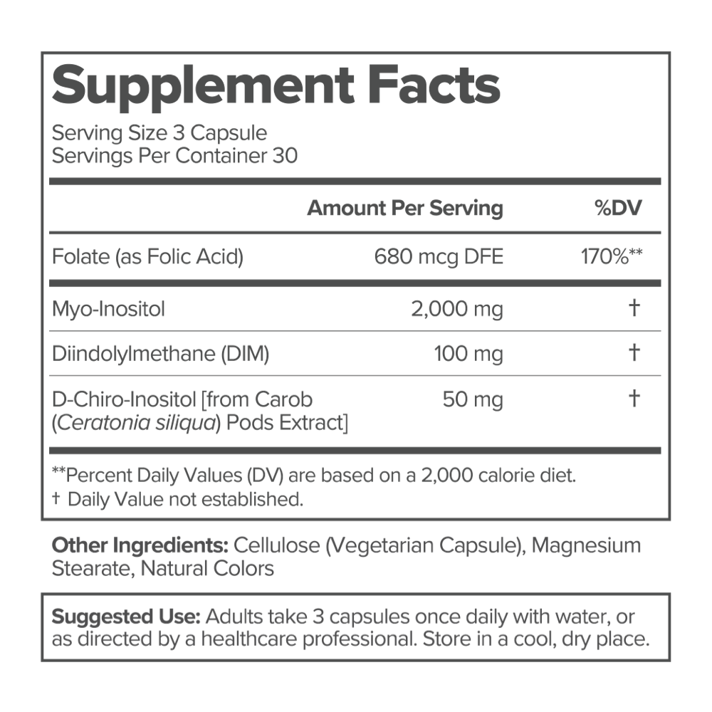 Ovarian Support Vitamin Capsules